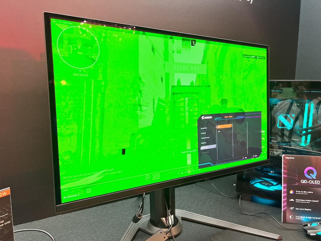 GIGASTONE27インチモニター【ゲーム目的には適しません】