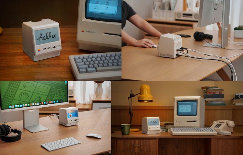 Mac miniをご先祖｢マッキントッシュ｣風に変身させるとエモカワ