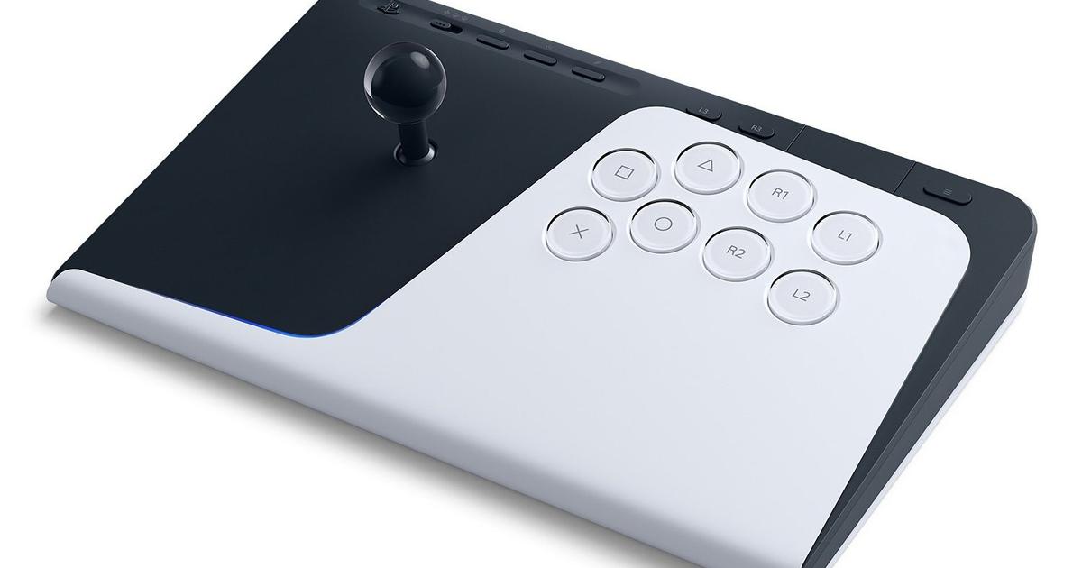 PlayStation純正アーケードコントローラーが発表。スマートな 