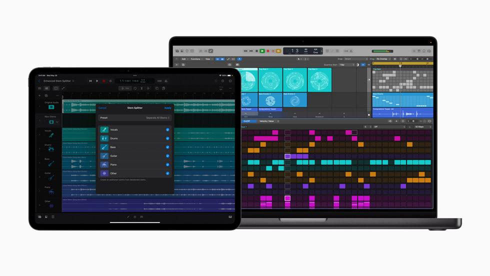 Logic Pro 7 音楽制作ソフトウェア Appleの音楽ソフト｢Logic Pro｣が進化。楽器のパート分離が強力に