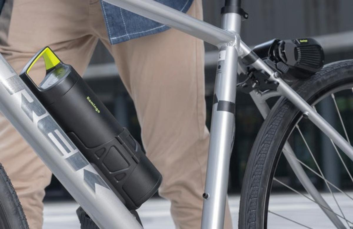 普通の自転車に後付け。簡単に取り付けられる電動化キット 