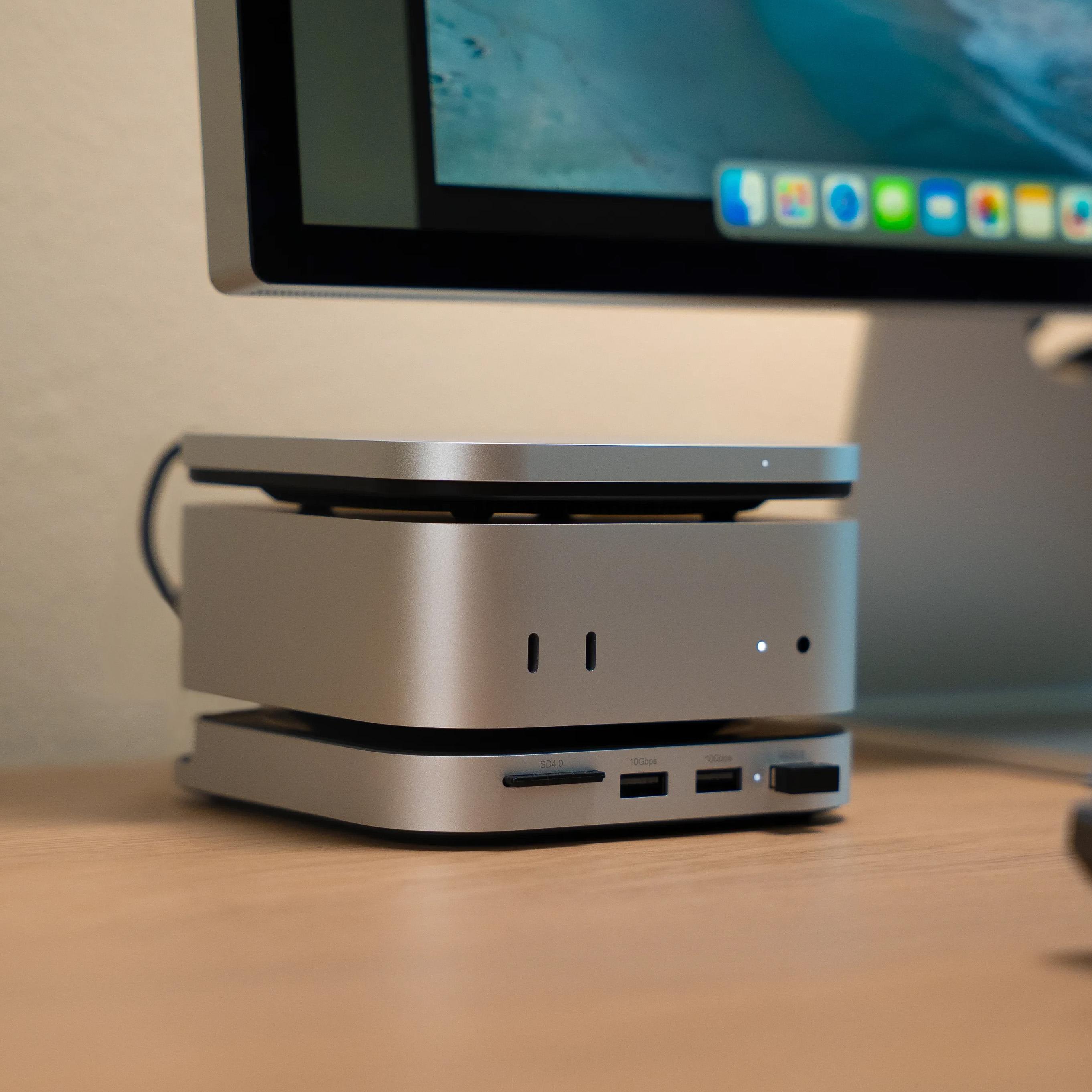 超省スペース、Mac miniのストレージを増やすアクセ。「上」は盲点