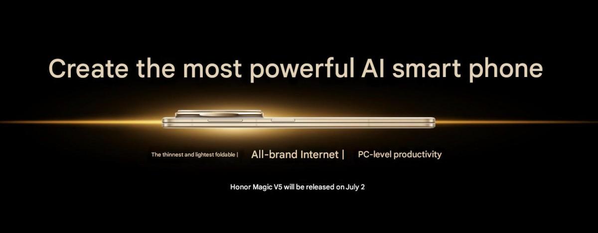 折りたたみスマホ｢Magic V5｣。世界最薄奪還か | ギズモード