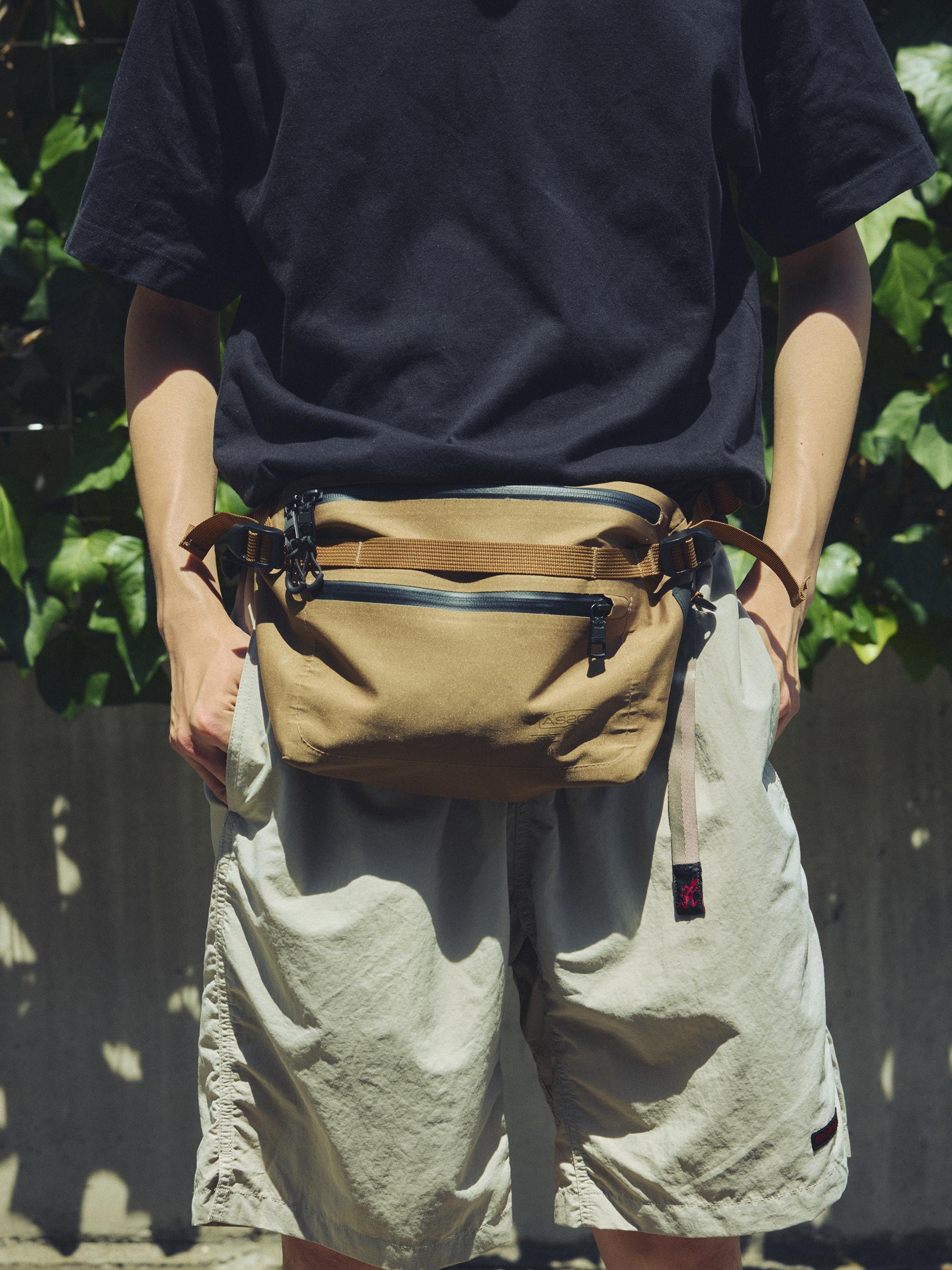 機能も使い勝手も抜かりなし。雨の季節に手放せないファニーパック