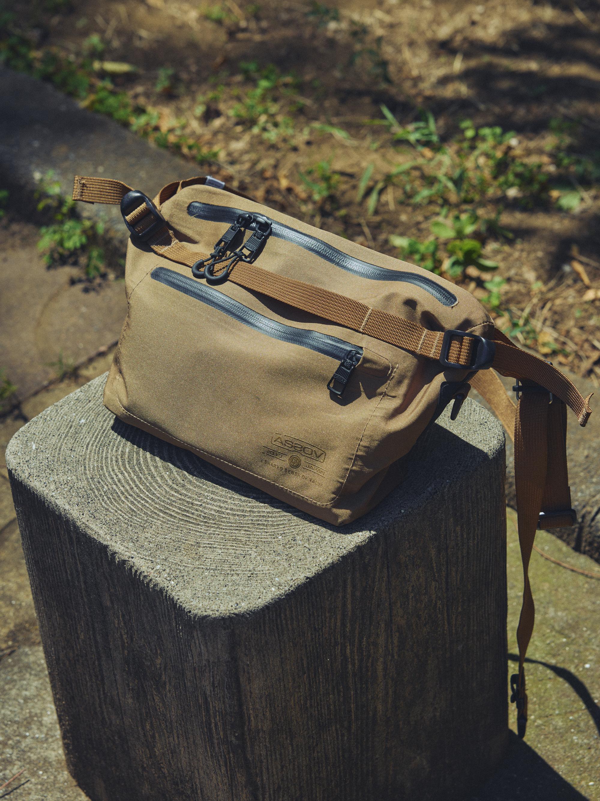 機能も使い勝手も抜かりなし。雨の季節に手放せないファニーパック