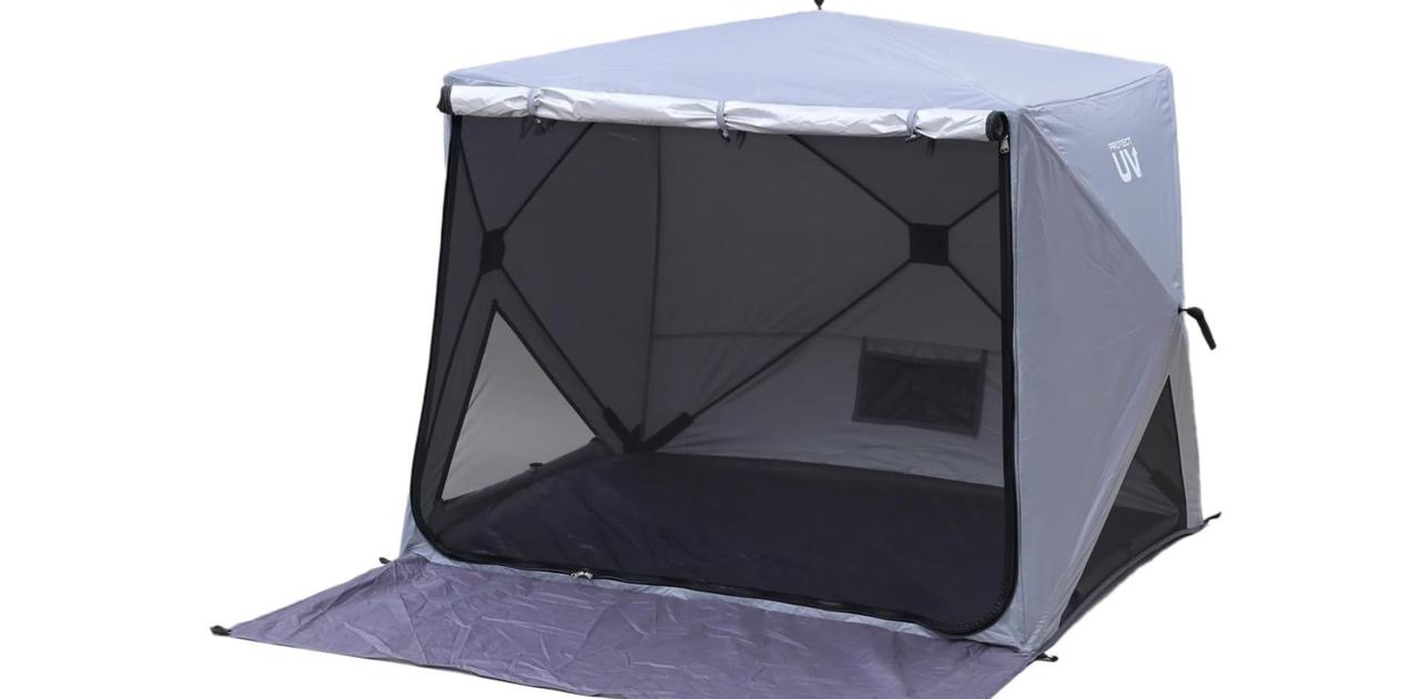 約30秒で撤収!? 設営ストレスをとことん無くした山善のサンシェードはアウトドアの必需品