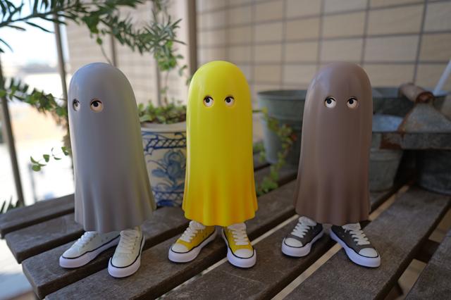 ピースくん シーツをかぶったパフォーマー。｢ビリーくん｣、フィギュア界にふわっと