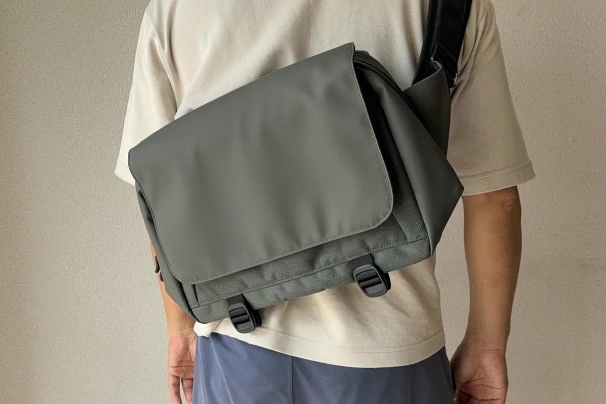 バッグ SEKKEI MX-Sling ノートPCを収納できて、容量可変式。大好評のスリングバッグ