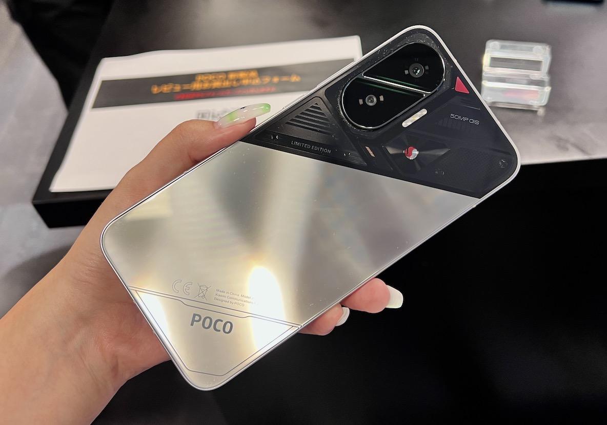 POCO スマートフォン ゲーム向けデザイン シャオミの新作スマホ。5万円台でゲームもサクサク、AIで最適化