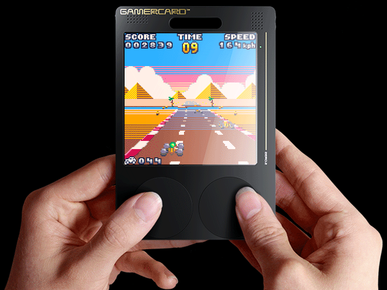 カード並みに薄い＆軽い「GamerCard」。レトロゲームを遊び尽くそう