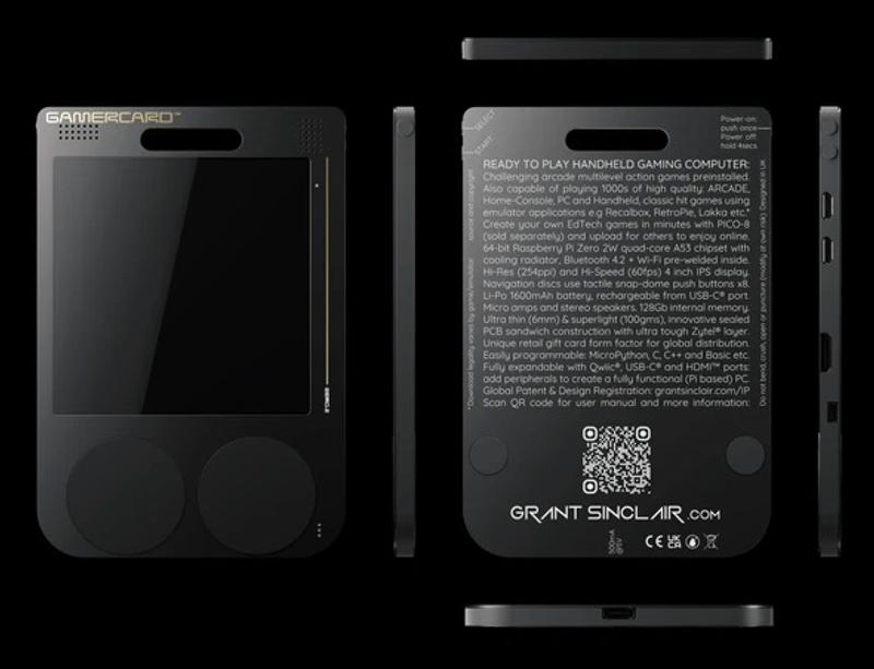 カード並みに薄い＆軽い「GamerCard」。レトロゲームを遊び尽くそう