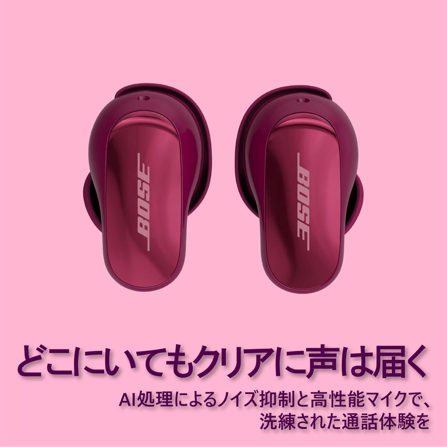 このイヤホン、「Bose史上最高峰ノイキャン」なので装着してみて
