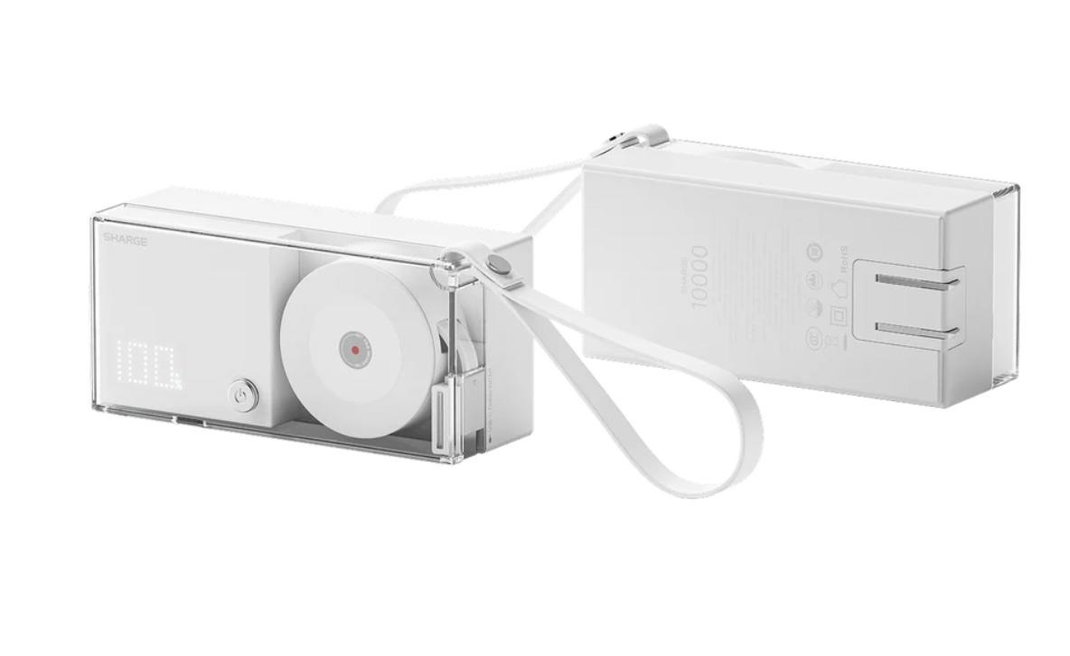 SHARGE モバイルバッテリー 格納式3-in-1 Retractable 3-in-1