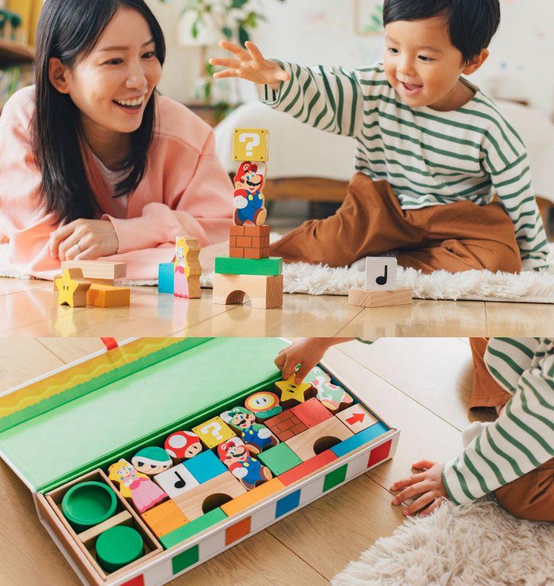 つみきマリオ スペシャルセット 30個　任天堂限定　知育玩具　1.5歳 はじめてのマリオにぴったり！「マイマリオ(MY MARIO)」の注目