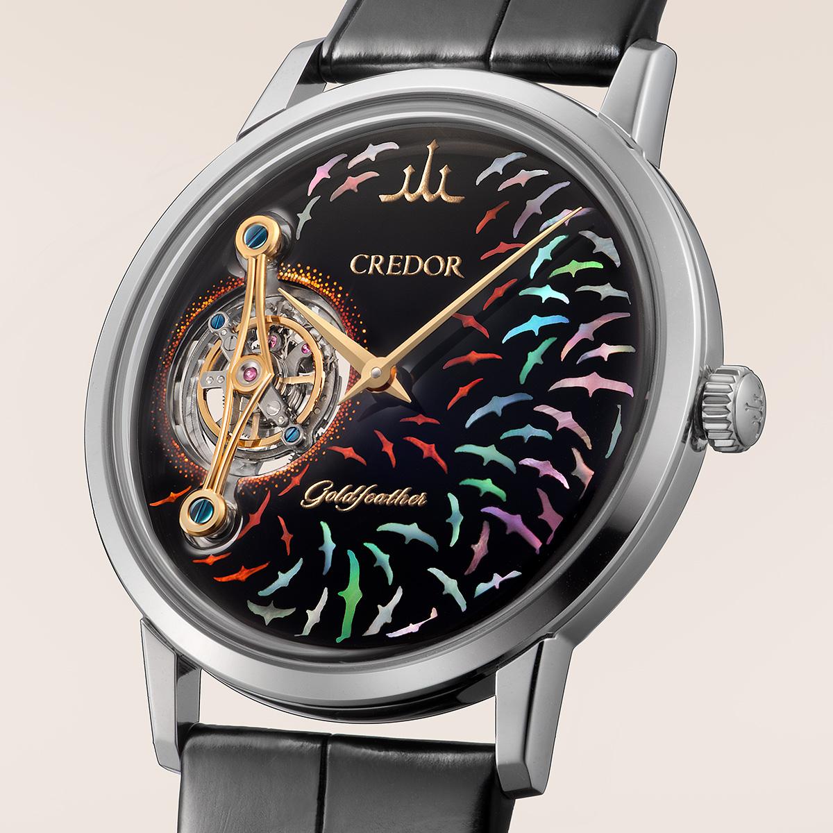 セイコー　クレドール　希少 和の伝統工芸を盛り込んだクレドールの時計。お値段2500万円超え