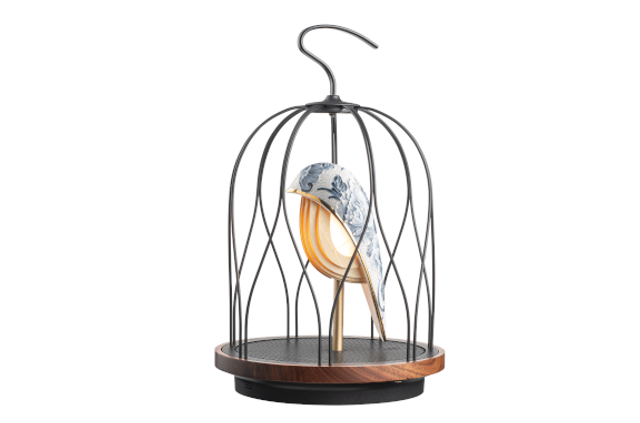 鳥を飼っている気分になれる。生活に自然と溶け込むスピーカー