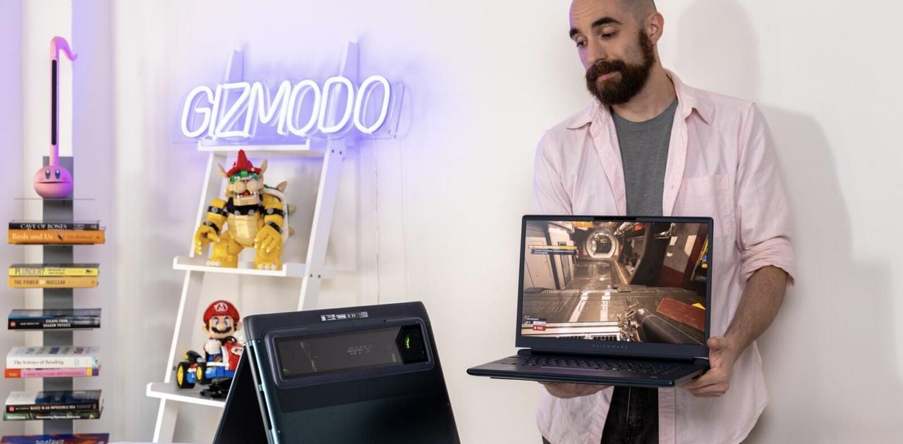 ギズモード・ジャパンのニュース記事「素晴らしいメカニカルキーボードを搭載したゲーミングノート Alienware 16 Area-51」の画像