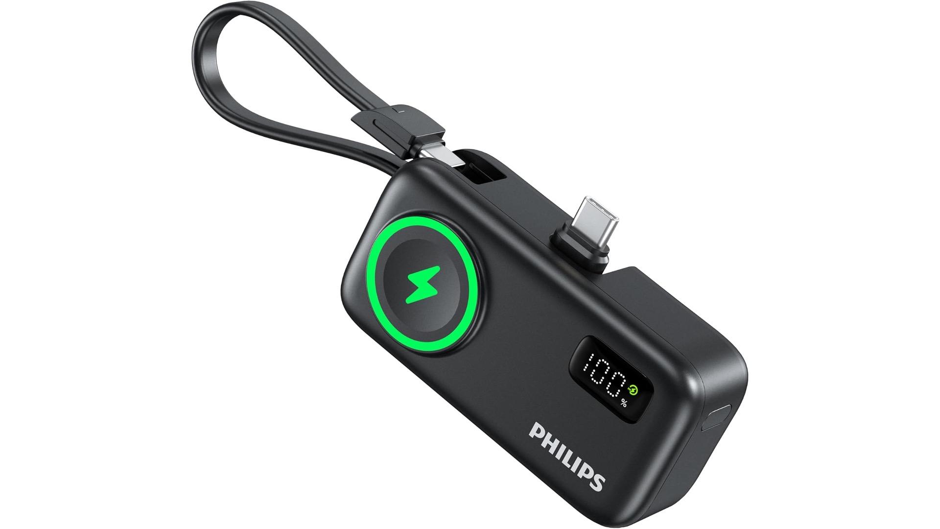 Philips モバイルバッテリー コンセント一体型 15000mAh フィリップス