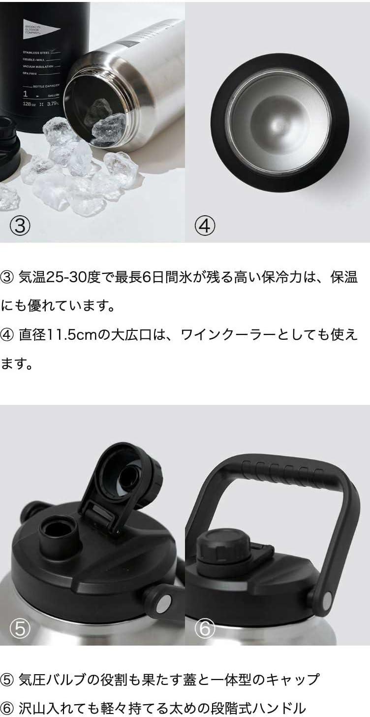 このアイスジャグ…「氷を6日キープ」だけじゃなくて「ワインクーラー