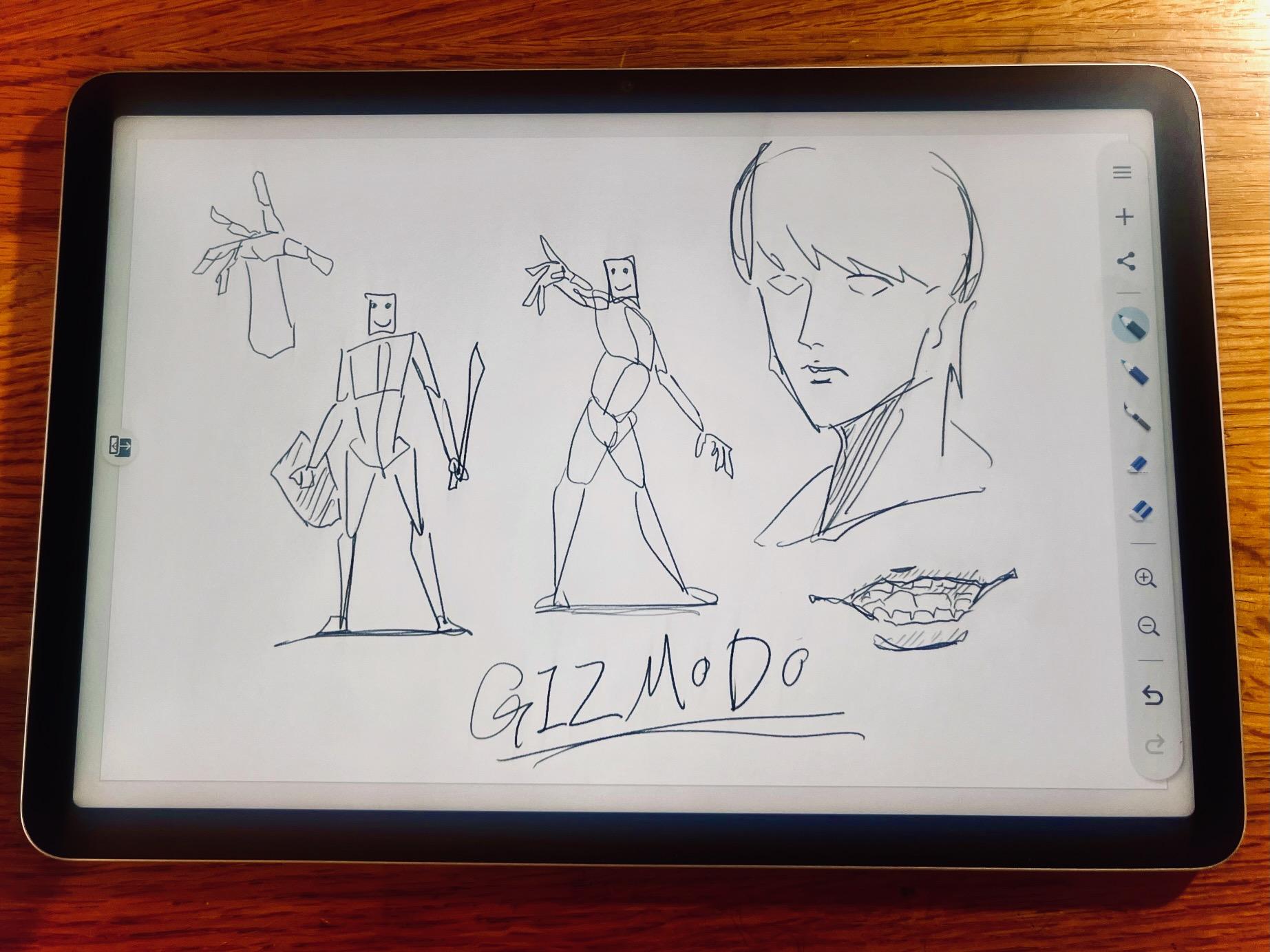お絵描きイラストに！富士通タブレット✨ワコムのタッチペン付き