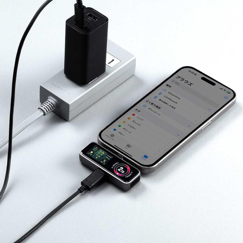 サンワサプライの「スマホ用SSD決定版」 | ギズモード・ジャパン