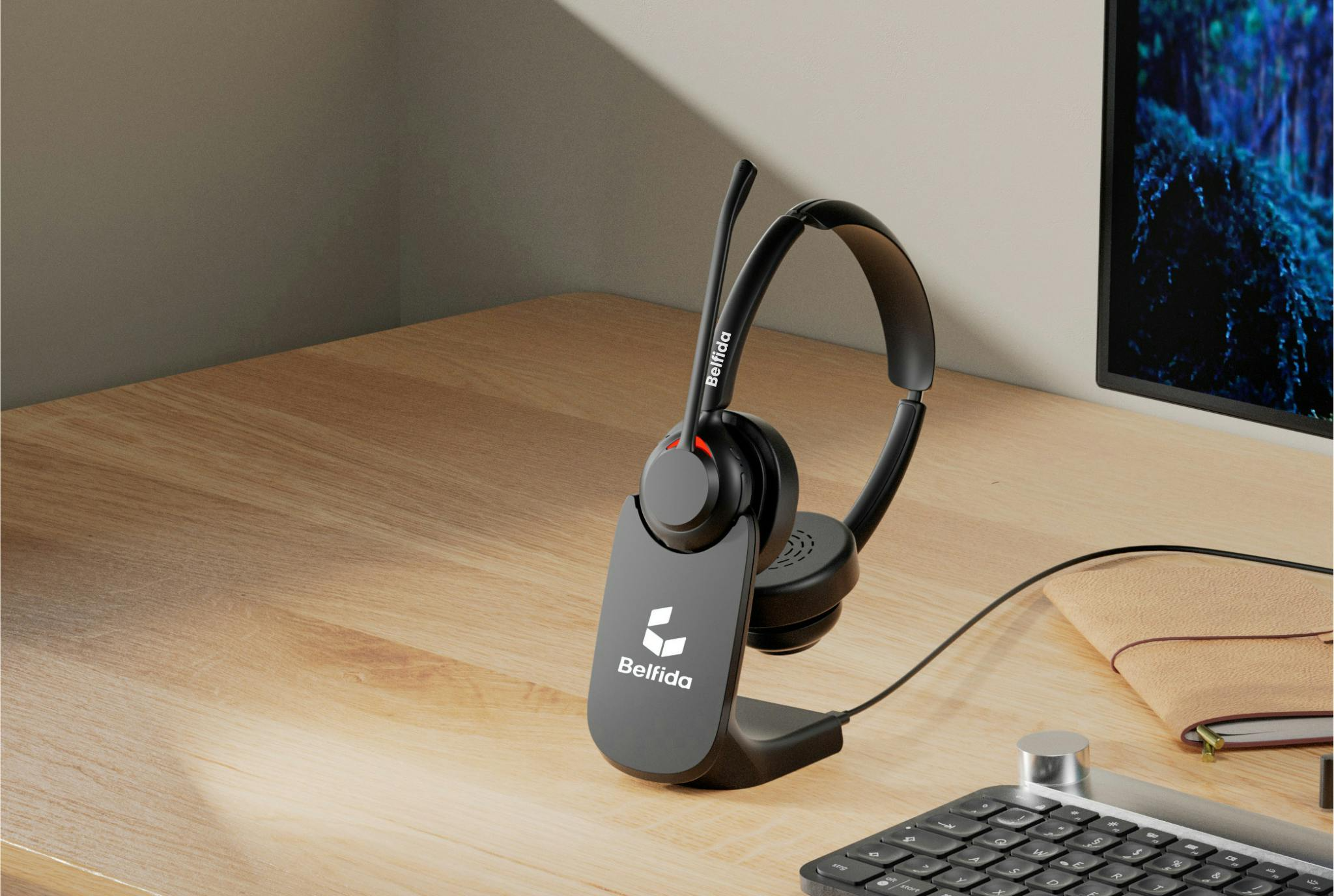 生活音、まさかの82%減。AIノイズキャンセリング搭載ヘッドセットが