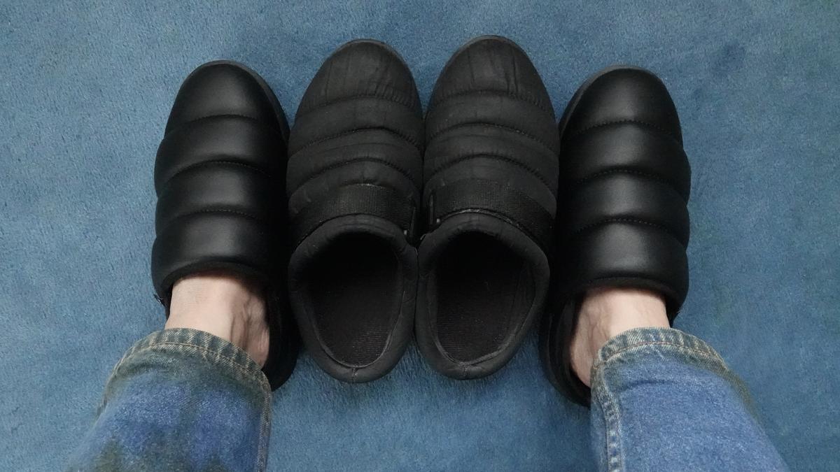 この快適さを知ったら他は買えない。365日履いている冬用スリッパ 