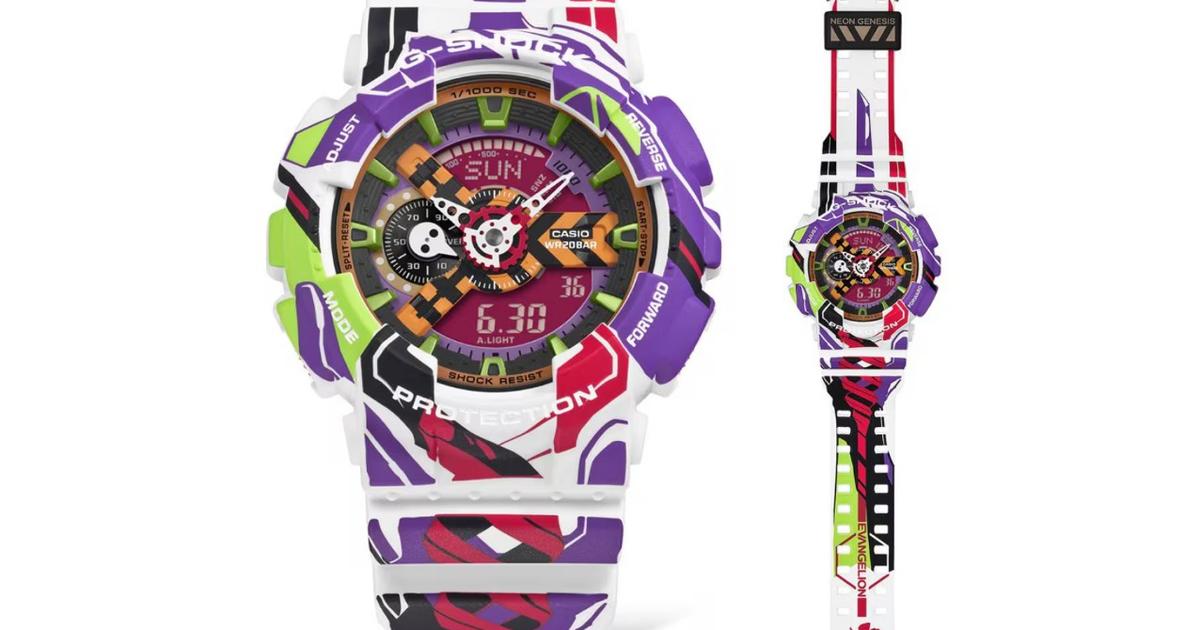 見事なカオスっぷり。エヴェンゲリオンとG-SHOCKのコラボモデル 