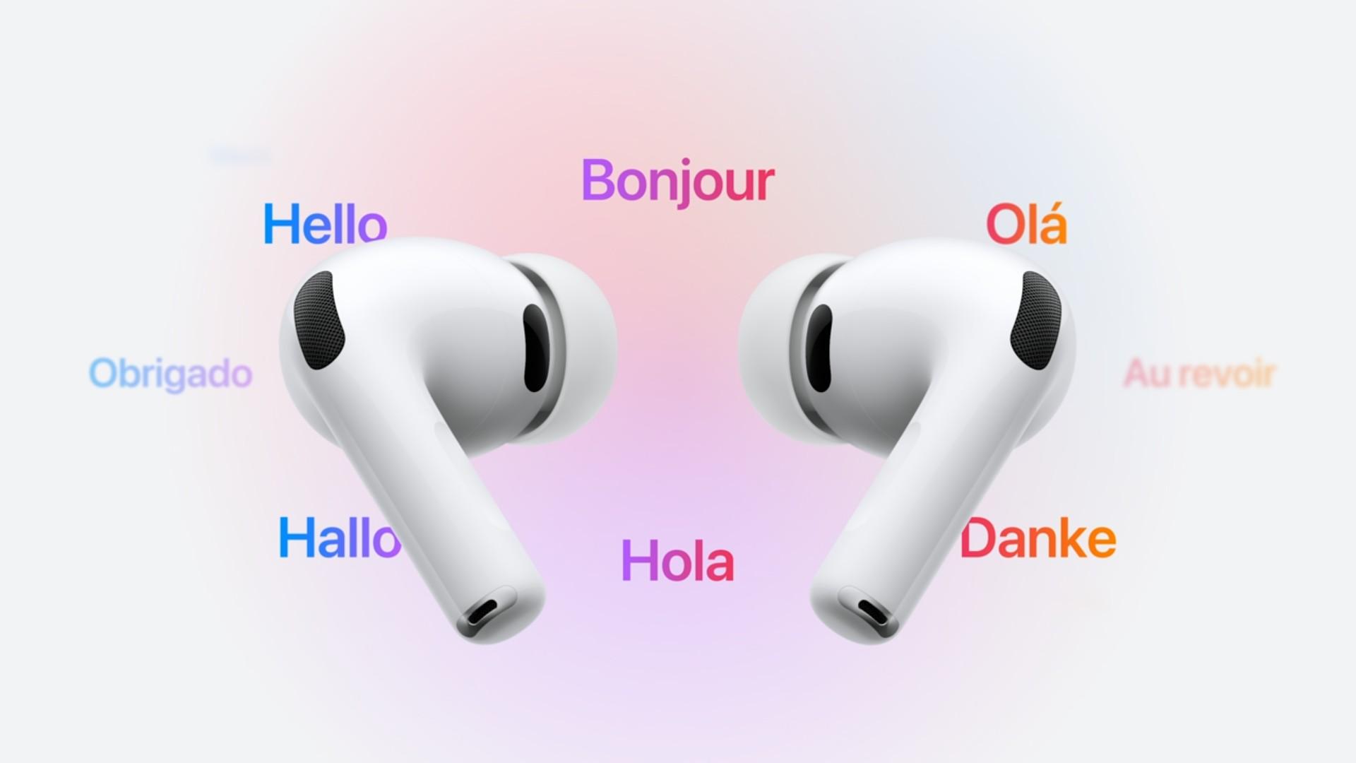 まさかのAirPods Proが超進化。あなたの通訳になります #AppleEvent