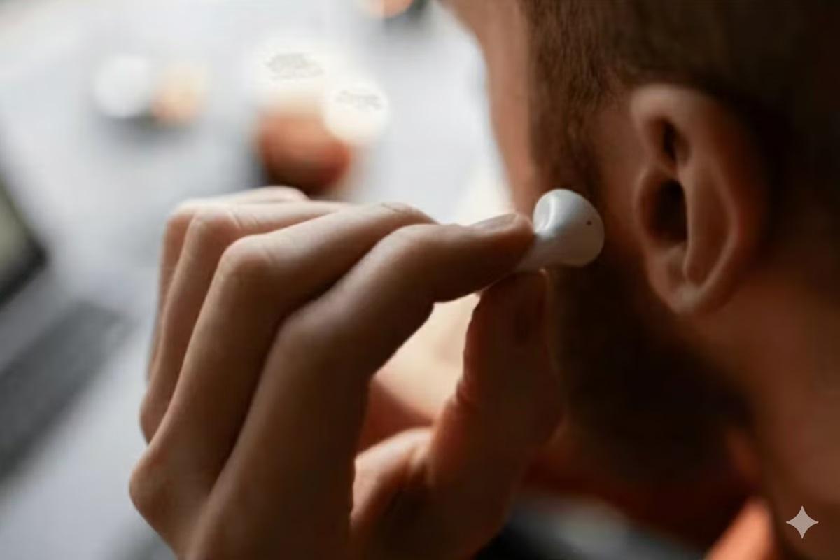 AI登載集音器イヤホン　KIKOE　EAR パッと見イヤホン、実は集音器。AIで会話がちょっとラクになる