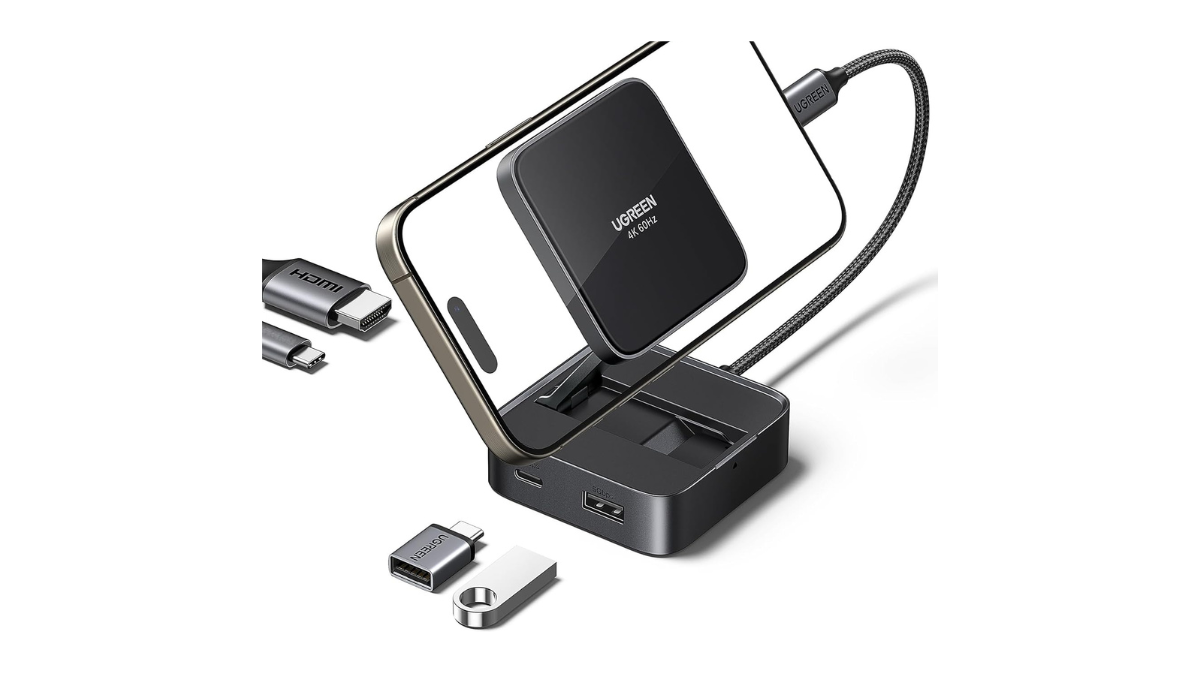 AirPods級サイズなのに、磁力固定・4K出力・急速充電できるUGREEN製ハブ #Amazonセール