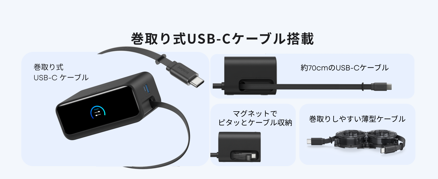 ごちゃつきデスク」の戦い、Ankerのケーブル二刀流電源タップで勝てる