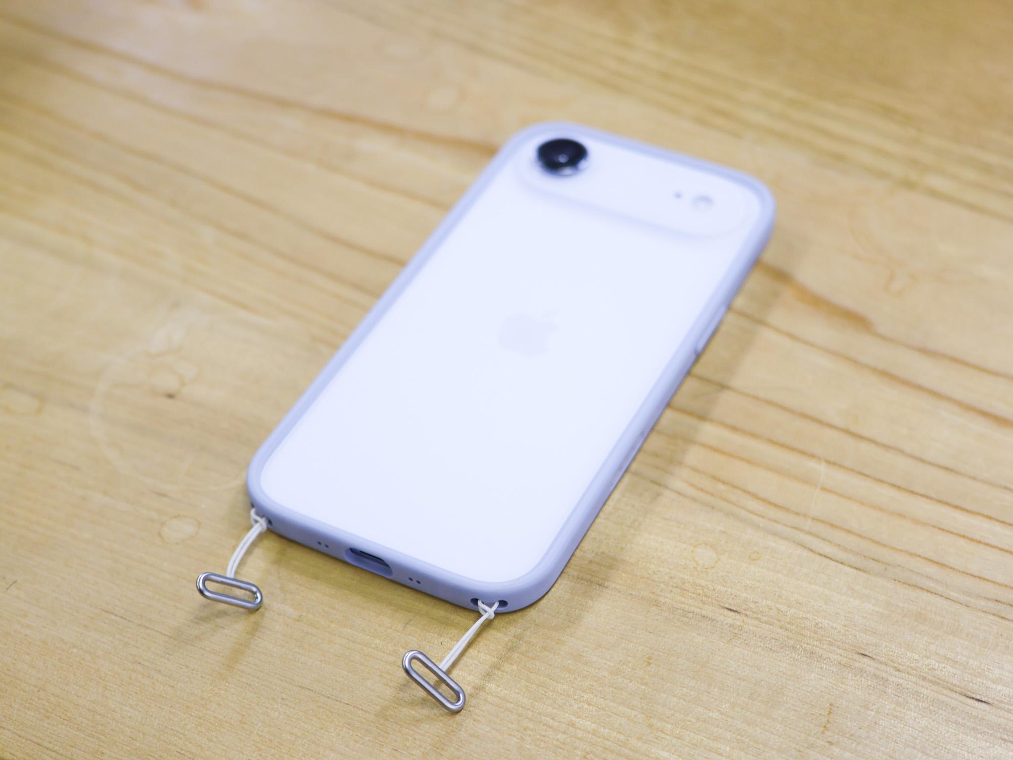 Apple iPhone クロスボディストラップ ネオンイエロー Apple クロス