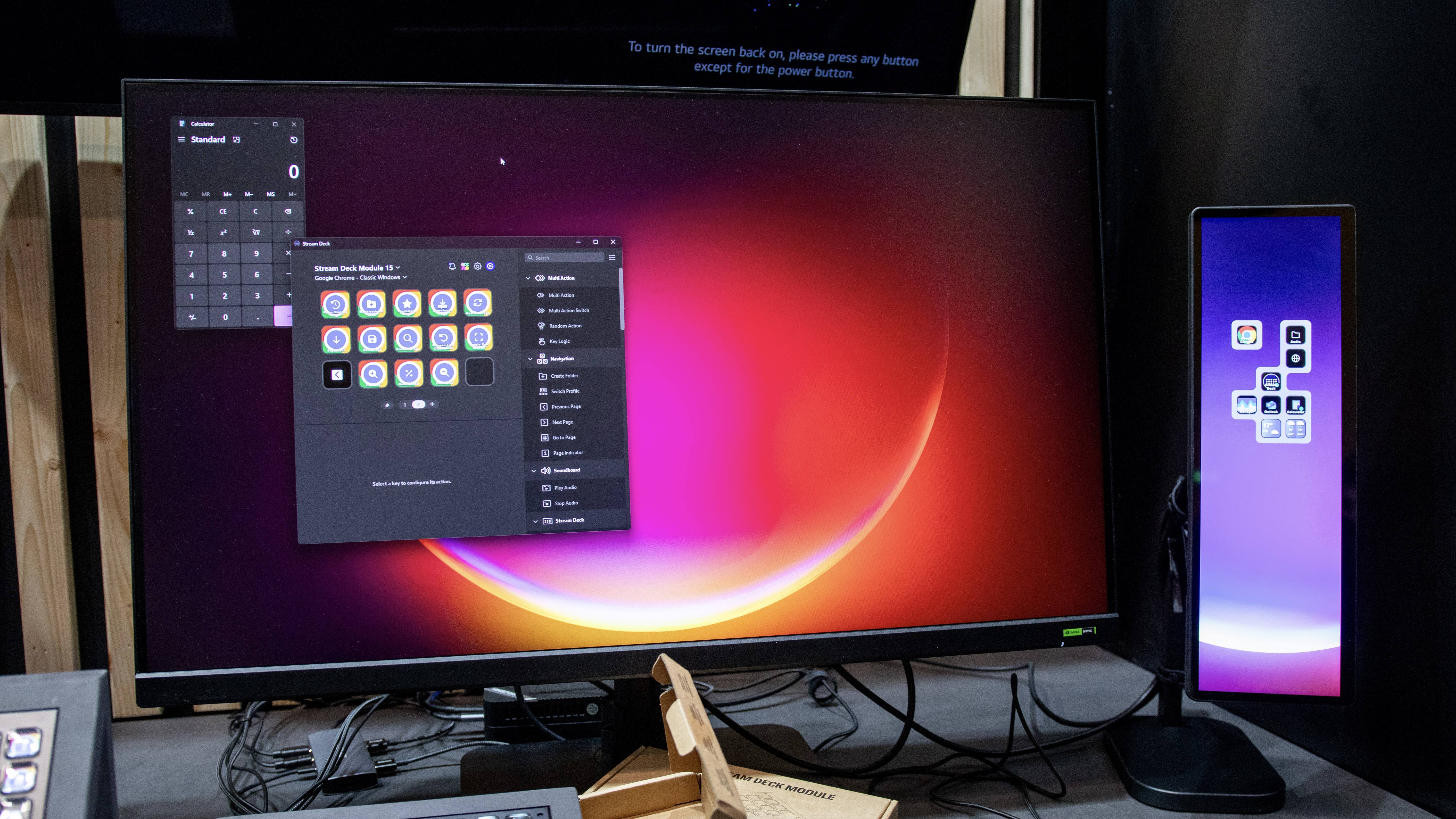 コルセアから超縦長画面登場、Virtual Stream Deckと相性バッチリ