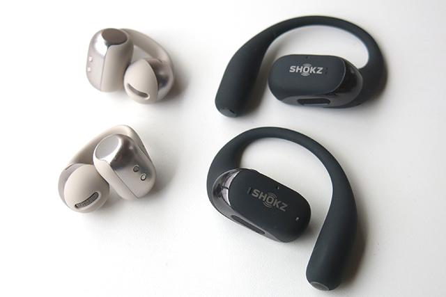 オープンイヤー イヤホン 耳を塞がない スポーツイヤホン ワイヤレス OpenFit オープンイヤーイヤホン - Shokz (ショックス) 日本