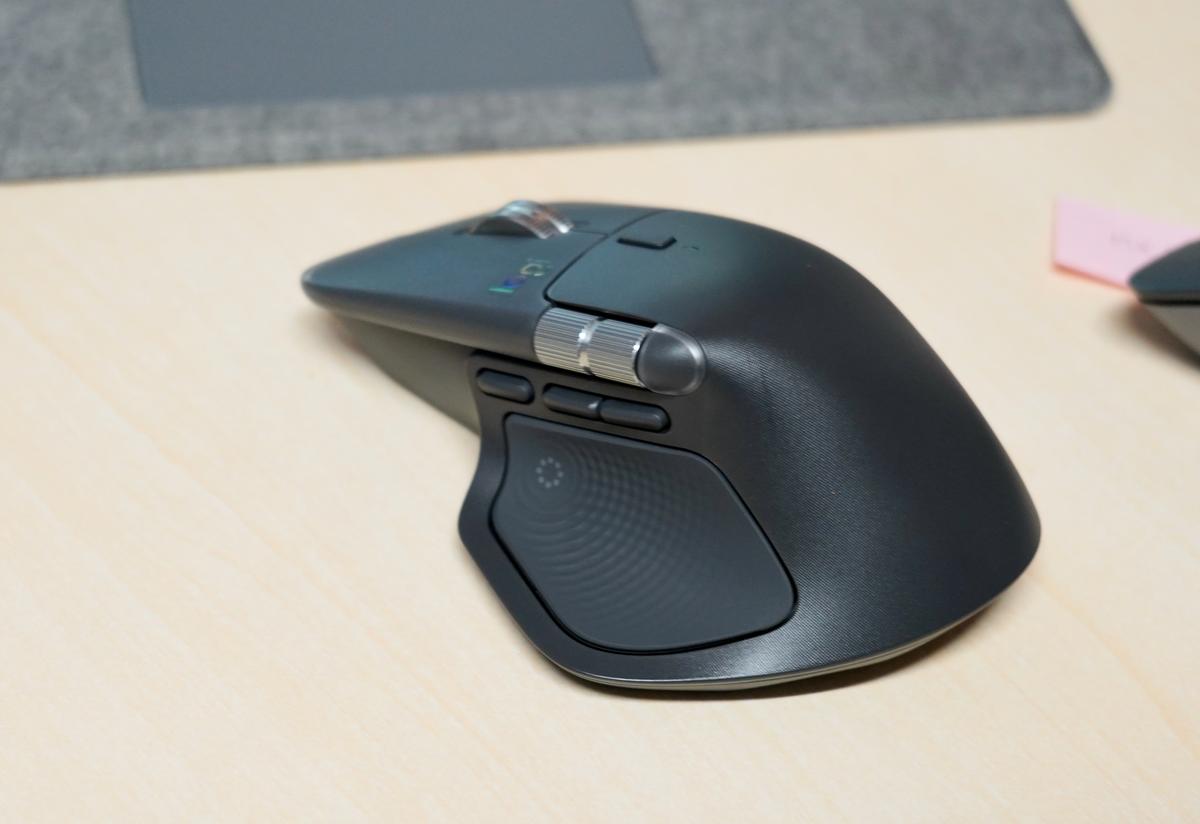 ロジクール「MX MASTER 4」発表。マウス操作の無駄時間をぶった斬る 