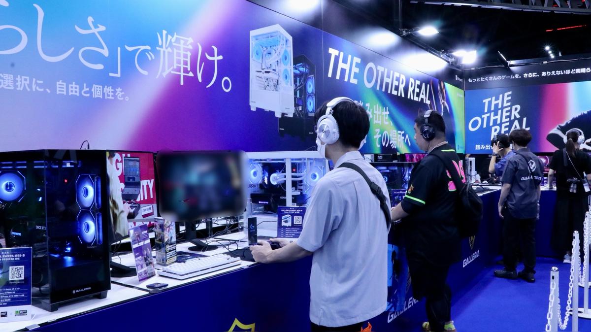ガレリア」ブースで最高級のゲーミングPCを体感 #TGS2025 | ギズモード