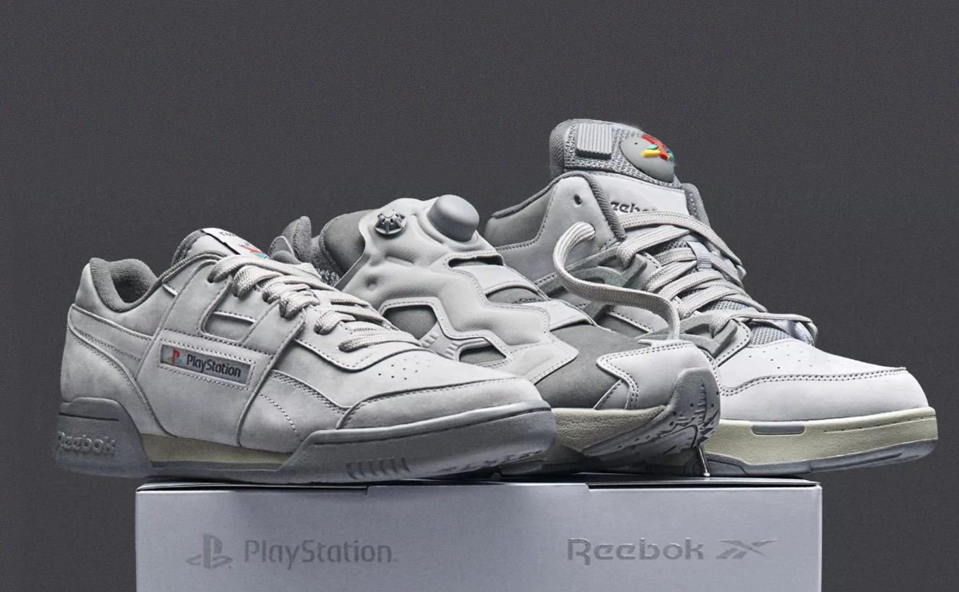 初代プレステ30周年。リーボックのコラボスニーカーが3種登場