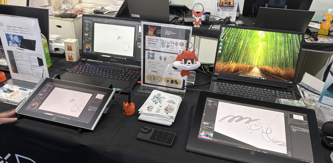 XP-PENの液晶タブレット、待望の新モデルが秋に出ます。しかも2種類 