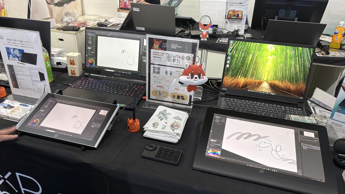 XP-PENの液晶タブレット、待望の新モデルが秋に出ます。しかも2種類 