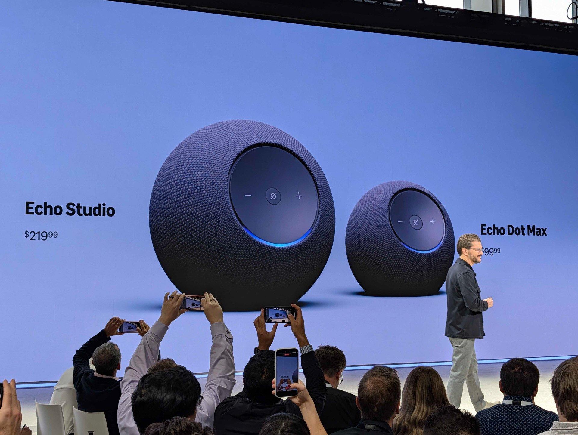 Amazonが新Echoスピーカーを発表。AI音声アシスタントAlexa+搭載で