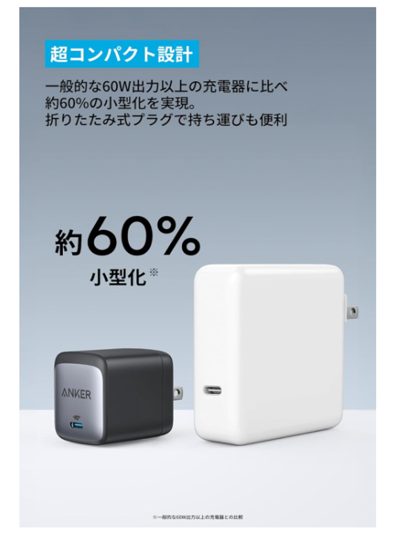 Ankerの名作｢Nano II 65W｣が充電器探しの終着点。33%OFFは震える