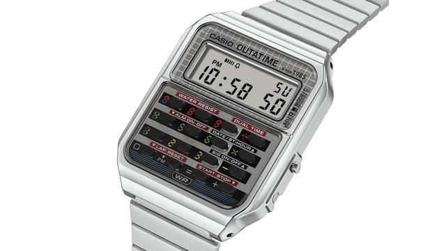 バック・トゥ・ザ・フューチャー タイムマシン 時計 手首に装着するデロリアン。カシオから『バック・トゥ・ザ