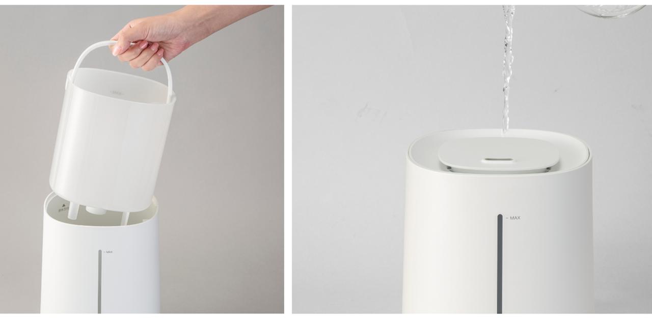 加湿器　ニトリ バケツ型ならガシガシ洗えて清潔＆楽ちん。ニトリの新型加湿器が