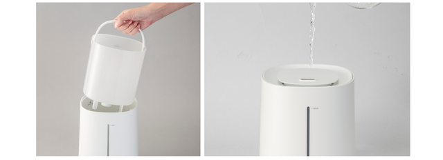 加湿器　ニトリ タンクを持ち運べるラク給水湿度設定加湿器(HM05D) | ニトリネット