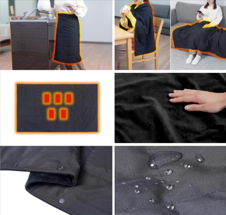 寒い季節の変わり目に。サンコーから｢腰に巻けるヒーター｣登場