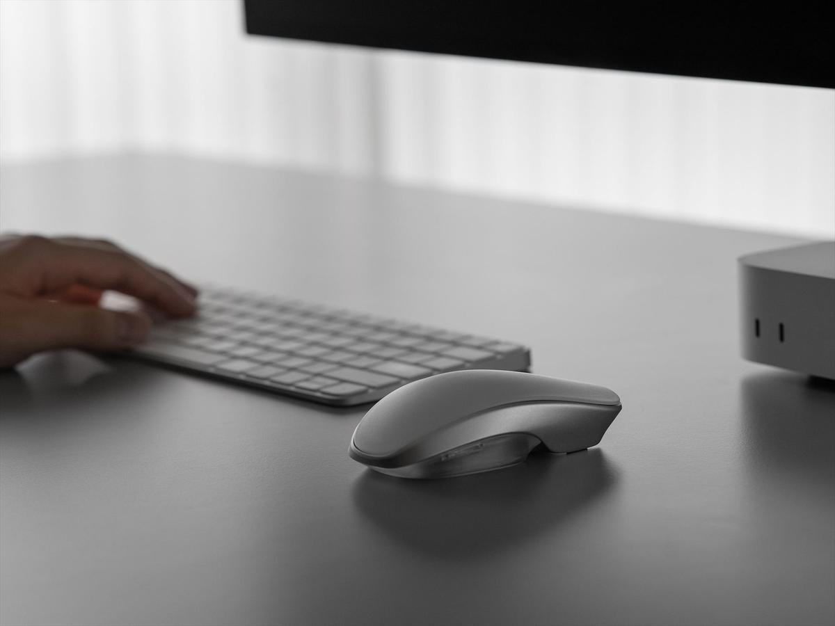 MagicMouseの進化系ボタンレスマウス、日本メーカーから登場します 