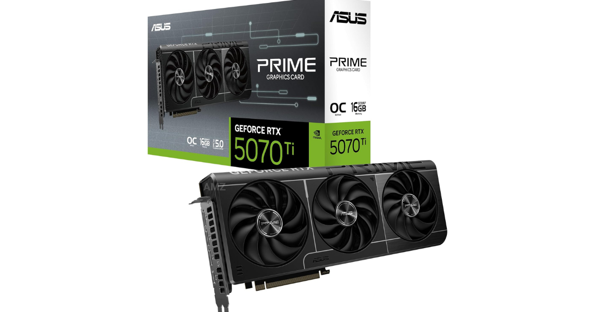 RTX 5070Tiが過去最安、ASUSさんありがとね #AmazonスマイルSALE 