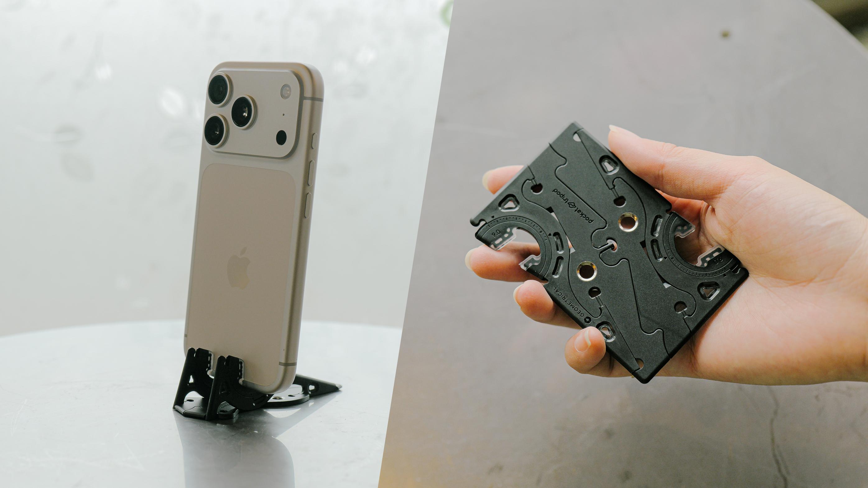 薄さ2.3mmのスマホ三脚、正直ナメてた。角度調整も柔軟で撮影が捗り