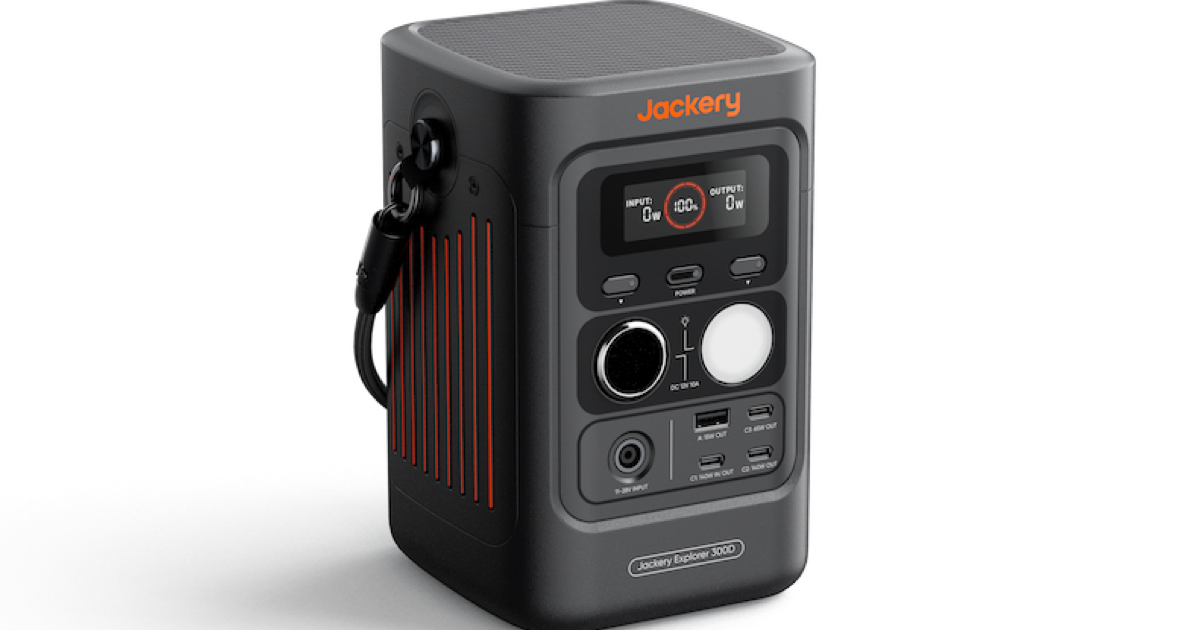 PCもスマホもまとめて給電。Jackery「300D」で外出先の充電不安を